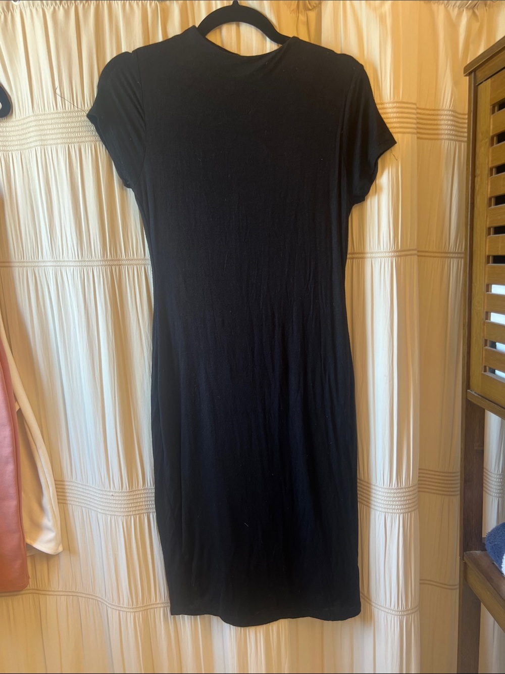 Charlotte Russe Black Midi Dress